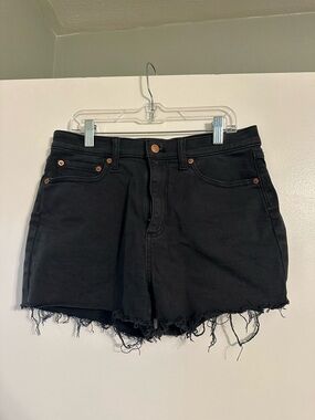 PINK/Victoria’s Secret Black Jean shorts, Size 27, Worn 1-2x